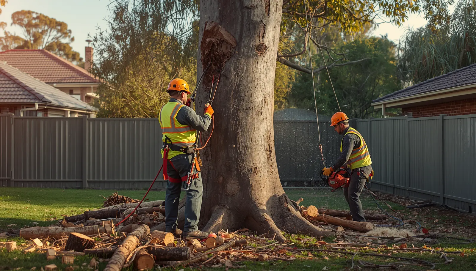 tree cutting cost Canberra professional tree cutting example